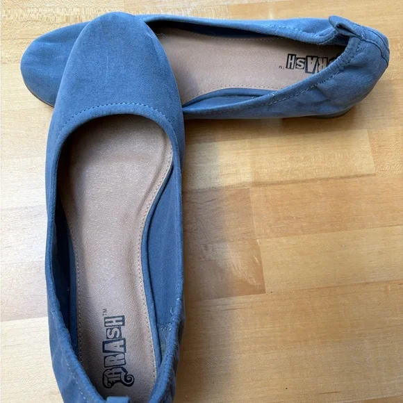 Blue Block Dainty Women's Flats by - Picture 2 of 5